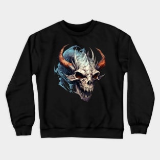 Demonic skull Crewneck Sweatshirt